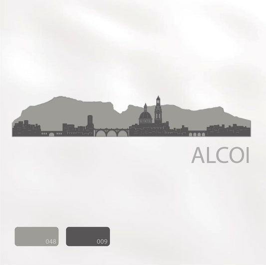 SKYLINE ALCOI 3D